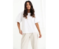 Balta palaidinė Italy Moda