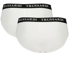 Balta slipy vyrams Trussardi TRU2USP02 – 2-pak