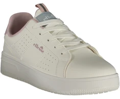 Balta sneakersy moterims Ellesse Sandy 001 – liliowe detale