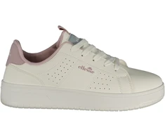 Balta sneakersy moterims Ellesse Sandy 001 – liliowe detale