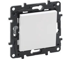Jungiklis LEGRAND NILOE STEP, baltos spalvos