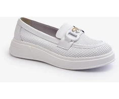 Balti mokasinai su platforma Step in style