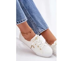 Balti moteriški sportbačiai Lee Cooper