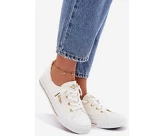Balti moteriški sportbačiai Lee Cooper