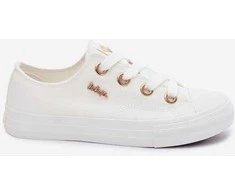 Balti moteriški sportbačiai Lee Cooper