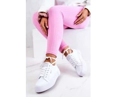 Balti sportbačiai Lee Cooper