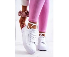 Balti sportbačiai Lee Cooper
