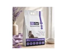 Balto bentonito kraikas Levandų kvapo BB Cat, 10 L / 8,4kg