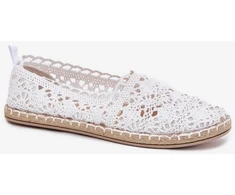 Balto spalvos espadrilės Step in style