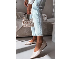 Baltos balerinos Step in style
