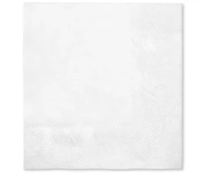 Baltos servetėlės 33 x 33 cm – Vakarėlio dekoracijos