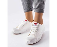 Baltos spalvos Lee Cooper sportbačiai