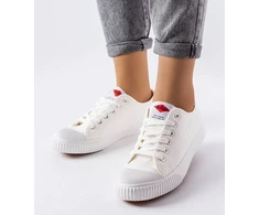 Baltos spalvos Lee Cooper sportbačiai