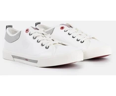 Baltos spalvos vyriški sportiniai bateliai CROSS JEANS
