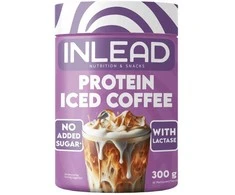 INLEAD Baltymų Kavos Gėrimas 300g - 19g baltymų, 65mg kofeino