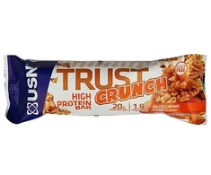 Baltyminiai batonėliai USN TRUST Crunch 12 × 60 g, šokoladinio pyrago skonio
