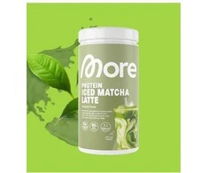 Baltyminis gėrimas Iced Matcha Latte 500g More Nutrition