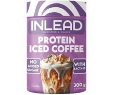 INLEAD Baltymų Kavos Gėrimas 300g - 19g baltymų, 65mg kofeino