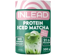 Baltymų milteliai INLEAD Iced Matcha 300g, matcha skonio