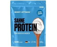 Body Attack Baltymų kremas 500g – 76% baltymų iš išrūgų ir kazeino