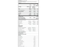 Baltymų milteliai Scitec Anabolic Iso+Hydro 2000 g, vanilės skonio