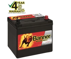 Banner 60 Ah 510A -+ 12V Power akumuliatorius 233x173x203/225mm