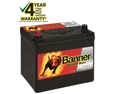 Banner 60 Ah 510A +- 12V Power akumuliatorius 233x173x203/225mm