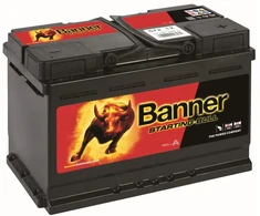 Banner 72Ah 650A Starting Bull akumuliatorius 12V 278X175X190mm
