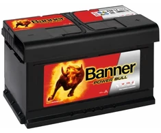 Banner 80Ah 700A 12V Power Bull akumuliatorius 315x175x175/175mm