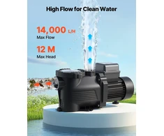 VEVOR Baseino siurblys su laikmačiu ir filtru