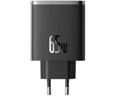 Baseus Cube Pro 65W GaN įkroviklis 2x USB-C USB-A – juodas