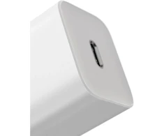 Baseus Super Si 1C greitas sieninis įkroviklis USB Type-C 25W Power Delivery Quick Charge baltas (CCSP020102)