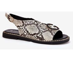 Basutės moterims, elegantiškos, odinės, vasarinės