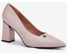 Bateliai moterims su blokiniu kulnu Step in Style