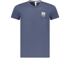 Bawełniany T-shirt męski Accademia Militare su nadrukiem
