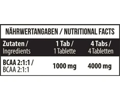 MST BCAA 1000 90 tablečių