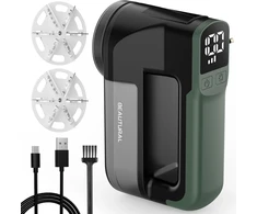BEAUTURAL elektrinis audinių pūkų rinktuvas su USB-C įkrovimu ir LCD ekranu 1-MR02EU19