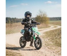 Benzininis krosinis motociklas HECHT 54557 Žalias, 57 cm³