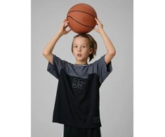 Berniukiški greitai džiūstantys sportiniai marškinėliai 4F 4FJRSS26TFTSM2392-20S