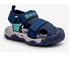 Berniukų sandalai su velcro Big Star NN374236 Navy