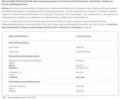 Olimp Beta-Alanine Xplode milteliai 250g - Energijos palaikymui
