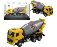 Kolekcinis HUINA geltonos betono maišyklės modelis 1:80