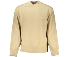 BEŻOWA BLUZA MĘSKA BEZ ZAMKA CALVIN KLEIN