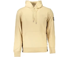 BEŻOWA BLUZA MĘSKA BEZ ZAMKA CALVIN KLEIN