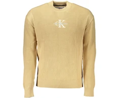 BEŻOWY SWETER MĘSKI CALVIN KLEIN