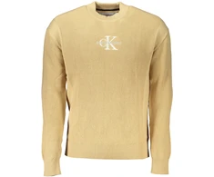 BEŻOWY SWETER MĘSKI CALVIN KLEIN