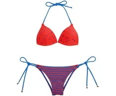 Bikini su push-up Ocean Flirt iš poliamido ir elastano