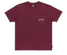 Billabong Sukrautų arkų marškinėliai EBYZT00175-RSN0 Bordo L
