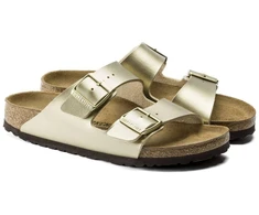 „Birkenstock Arizona“ moteriškos šlepetės „Birko-Flor Gold“, įprasto pločio (1016110)