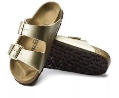 „Birkenstock Arizona“ moteriškos šlepetės „Birko-Flor Gold“, įprasto pločio (1016110)